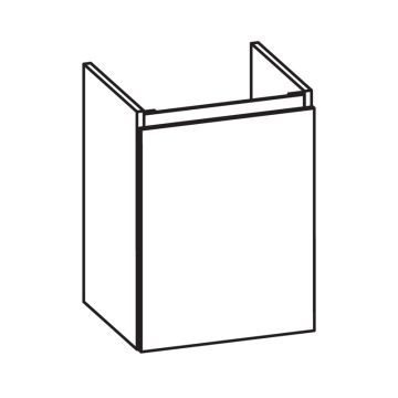 Pelipal PCON Waschtischunterschrank 40 cm Skizze