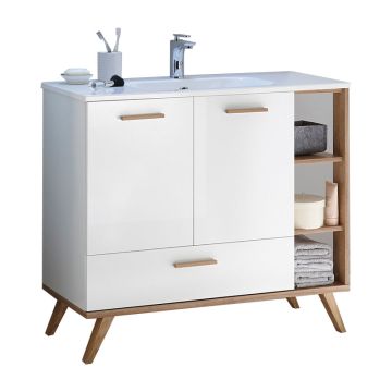 Pelipal Noventa Waschtisch mit Unterschrank 101 cm