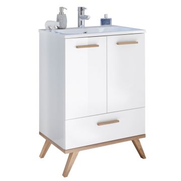 Pelipal Noventa Waschtisch mit Unterschrank 61 cm