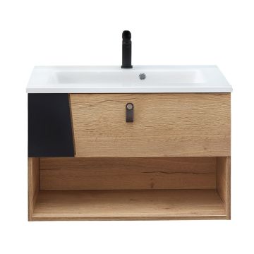 Pelipal Serie 7040 Mineralmarmor-Waschtisch mit Unterschrank - 78 cm