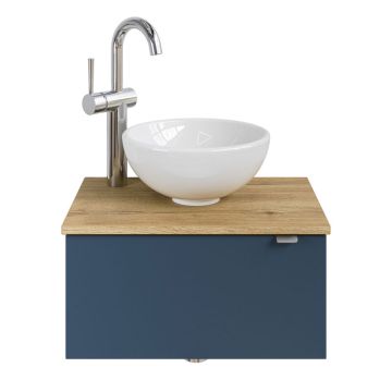 Pelipal Serie 6915 Keramik-Aufsatzbecken mit Unterschrank 51 cm