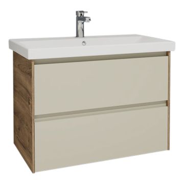 Pelipal Serie 7085 Waschtisch mit Unterschrank Set 2 - 80 cm