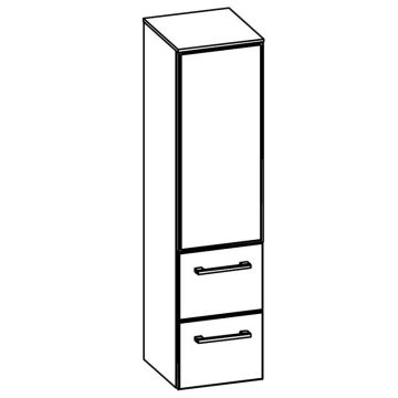 Pelipal Serie 6005 Hochschrank - 30 cm Skizze