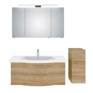 Pelipal Serie 6005 Badmöbel Set - SPRINT - 122 cm + 30 cm