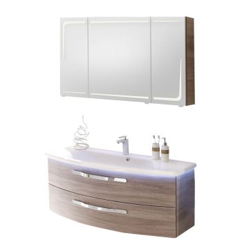 Pelipal Serie 7005 Badmöbel Set 124 cm