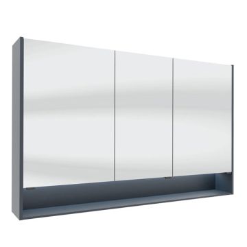 Pelipal Spiegelschränke Spiegelschrank - 143,2 cm, 3 Drehtüren, 6 Glaseinlegeböd