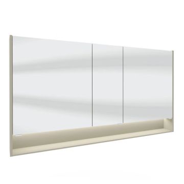 Pelipal Spiegelschränke Spiegelschrank - 153,2 cm, 3 Drehtüren, 6 Glaseinlegeböd