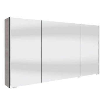 Pelipal Spiegelschränke Spiegelschrank - 133,2 cm, 3 Drehtüren, 6 Glaseinlegeböd