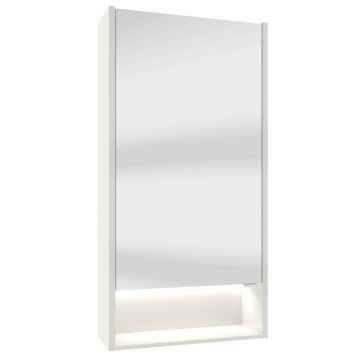 Pelipal Spiegelschränke Spiegelschrank - 43,2 cm, 1 Drehtür, 2 Glaseinlegeböden,