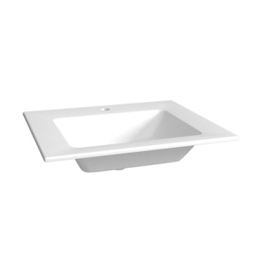 Puris Cool Line Möbelwaschtisch Keramik 61 cm