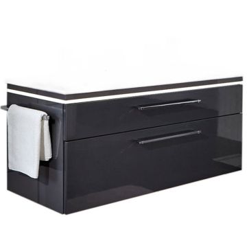 Puris Cool Line Waschtischunterschrank für Doppel WT 120 cm