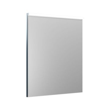 Puris Kera Plan Flächenspiegel - 60 cm - mit LED-Beleuchtung oben