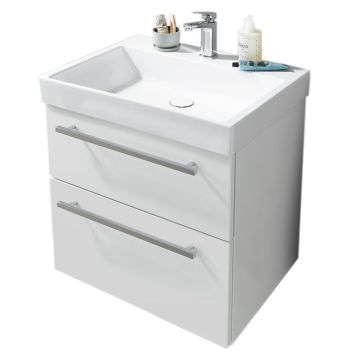 Puris Kera Plan Waschtisch mit Unterschrank - 62 cm