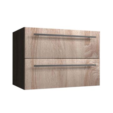 Puris Kera Plan Waschtischunterschrank - 98,5 cm, 2 Auszüge, für Geberit Renova