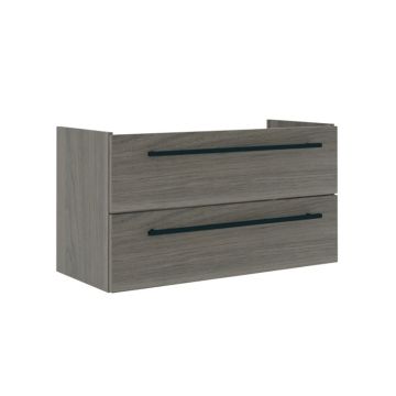 Puris Kera Plan Waschtischunterschrank - 90 cm, 2 Auszüge für LAUFEN Val 950