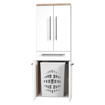 Puris Swing Hochschrank - 60 cm Wäschekorb