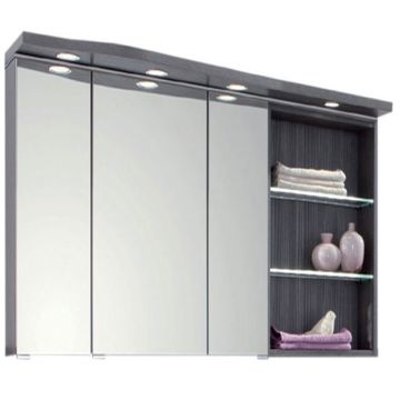 Puris Swing Spiegelschrank Regal rechts 140 cm