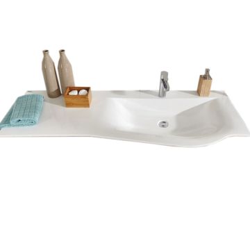 Puris Swing Möbelwaschtisch Mineralguss evermite Variante links Serie B