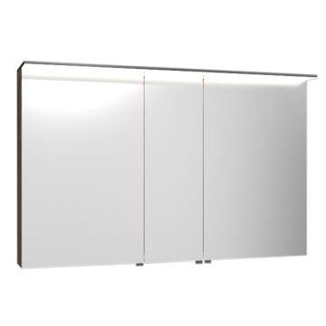 Puris Star Line Spiegelschrank 3 Doppelspiegeltüren und 1 LED Flächenleuchte