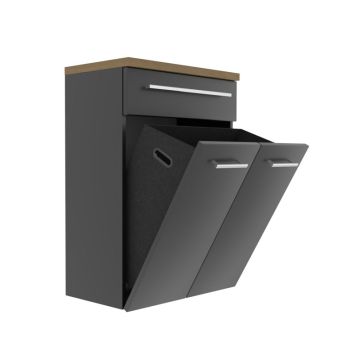 Puris Classic Line Highboard 60 cm geöffnet