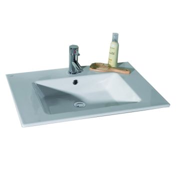 Puris Fresh Mineralguss Möbelwaschtisch 70,6 cm