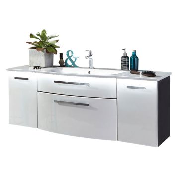 Puris Linea Waschtisch mit Unterschrank Set 3 131 cm