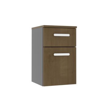 Puris Linea Unterschrank mit 1 Schubkasten und 1 Auszug