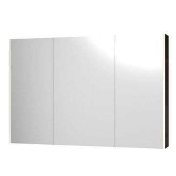 Puris Quada Spiegelschrank 120 cm mit Beleuchtungsstreifen