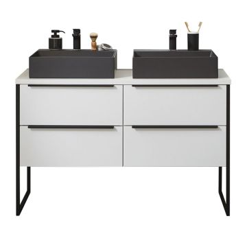 Puris Aspekt Waschtisch mit Unterschrank - 125 cm