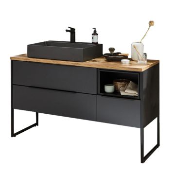 Puris Aspekt Waschtisch mit Unterschrank - 135 cm