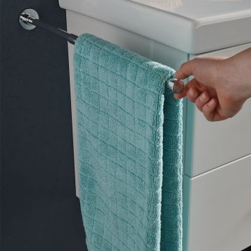 Puris Zubehör Handtuchhalter chrom, einarmig, ausziehbar