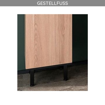 Puris Zubehör Gestellfuß für Ergänzungsschränke