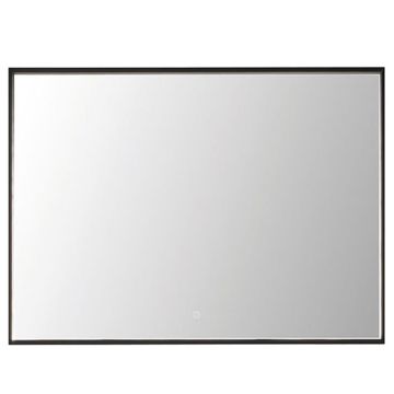 Puris Rounds Flächenspiegel - 140 cm schwarz