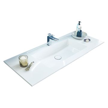 Puris Rounds Möbelwaschtisch - 93,2 cm, Glas