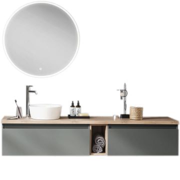 Puris Vialli Badmöbel Set 6 - 200,8 cm