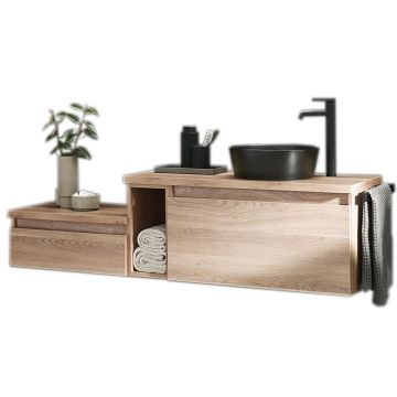 Puris Vialli Waschtisch mit Unterschrank Set 11 - 161,2 cm