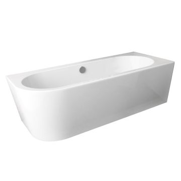 Repabad Livorno Freistehende Badewanne - 180 oval F links - Acryl