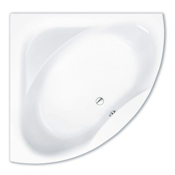 Repabad Taurus Eck-Badewanne 130 - Acryl, in Weiß