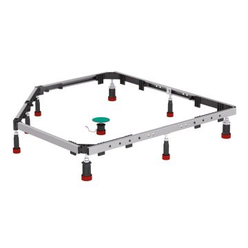 Repabad Montagrahmen MEPA - Viertelkreis / Fünfeck