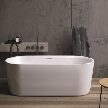 Riho Badewannen Oval-Badewanne Modesty mit Sparkle Mood System, Ambiente
