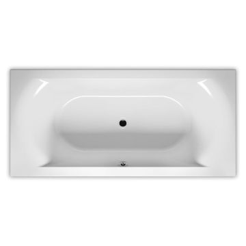 Riho Rechteck-Badewanne Linares - Acryl - 190 x 90 cm, Farbe Weiß
