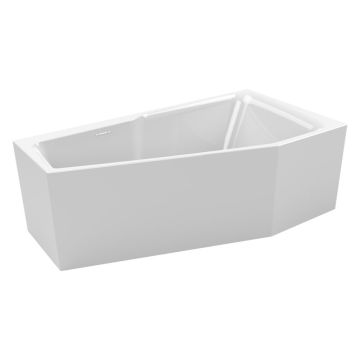 Riho Badewannen Raumspar-Badewanne Rethink Space Links - Acryl - 180 x110 cm
