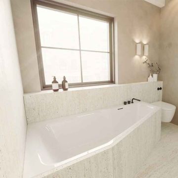 Riho Badewannen Raumspar-Badewanne Rethink Space Rechts - Acryl - 180 x110 cm, 2