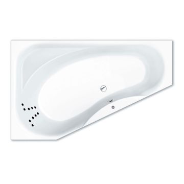 Repabad Tika 175 x 110_50 cm rechts, mit Rückentherapie