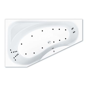 Repabad Tika 175 x 110_50 cm rechts, mit Aqua-Comfort