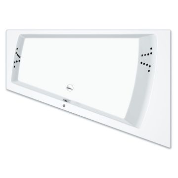 Repabad Genf Duo 180 x 130_65 cm links, mit Aquapunktur