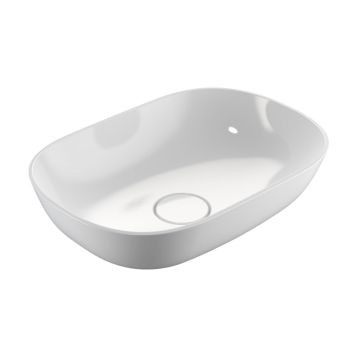 Treos Mineralguss Aufsatz Waschbecken