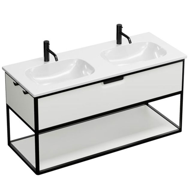 Burgbad Vry Waschtisch mit Unterschrank