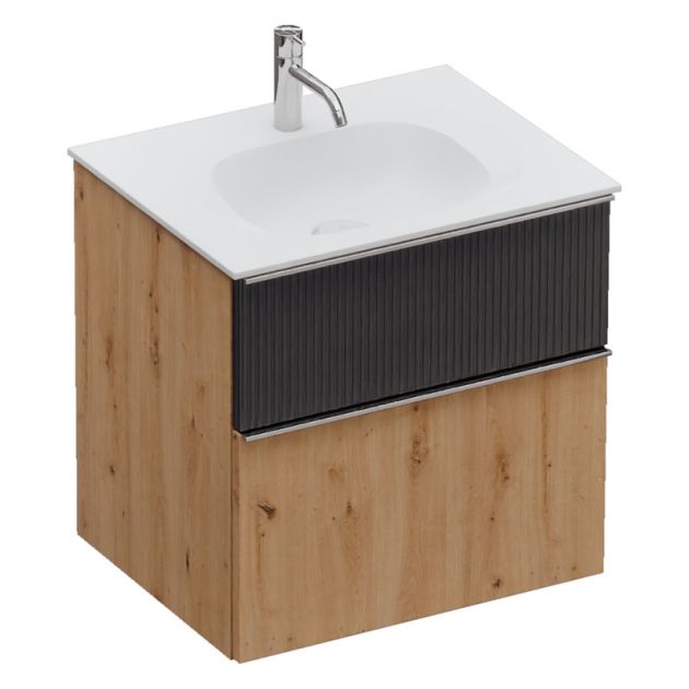 Burgbad Fiumo 2.0 Waschtisch mit Unterschrank