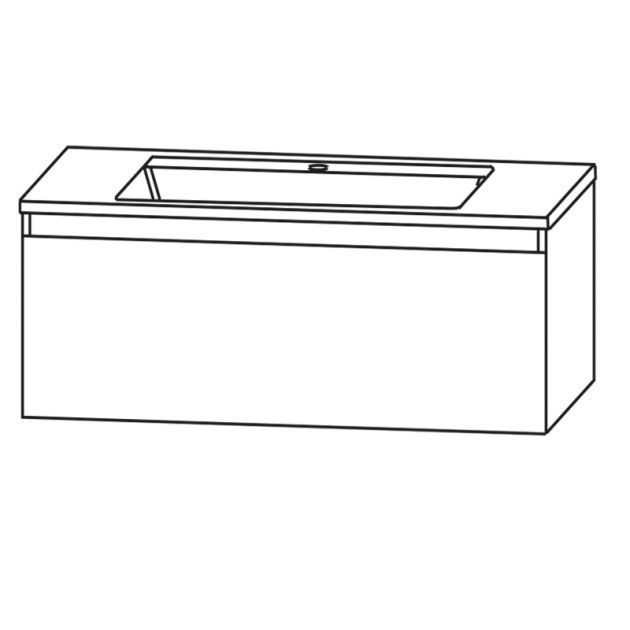 Laguna Spirit Waschtisch mit Unterschrank